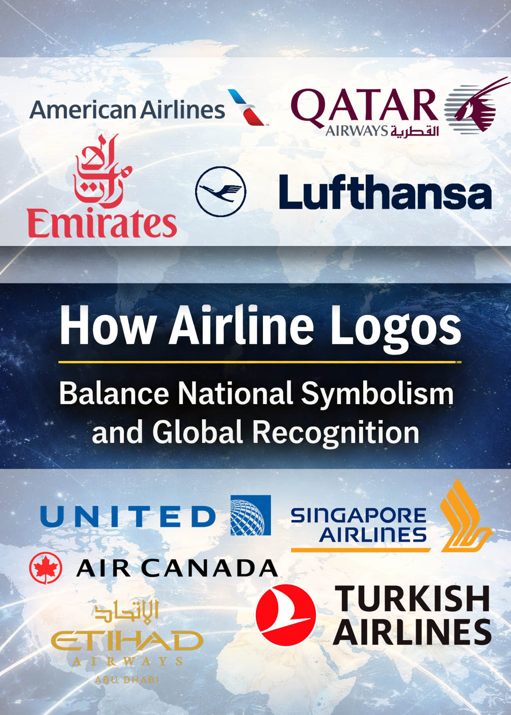 How Airline Logos Balance National Symbolism and Global Recognition